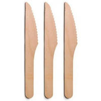 165mm Kitchen Wooden Knife