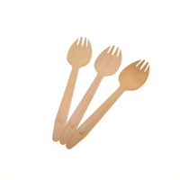 160mm TDH Wooden Sporks