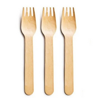 140mm Wooden Fork